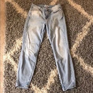 Good American, good legs, crop skinny jeans